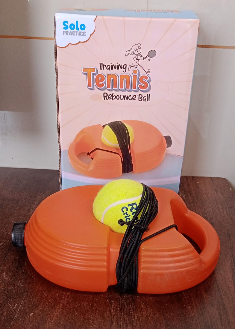 Tennis Trainer Rebound Ball with String, Convenient Tennis Training Gear, Tennis Practice Device Base for Kids Adults Tennis Trainer Rebound Ball with String, Convenient Tennis Training Gear, Tennis Practice Device Base for Kids Adults